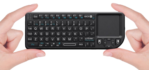 Mini Wireless Keyboard with Touchpad product photo